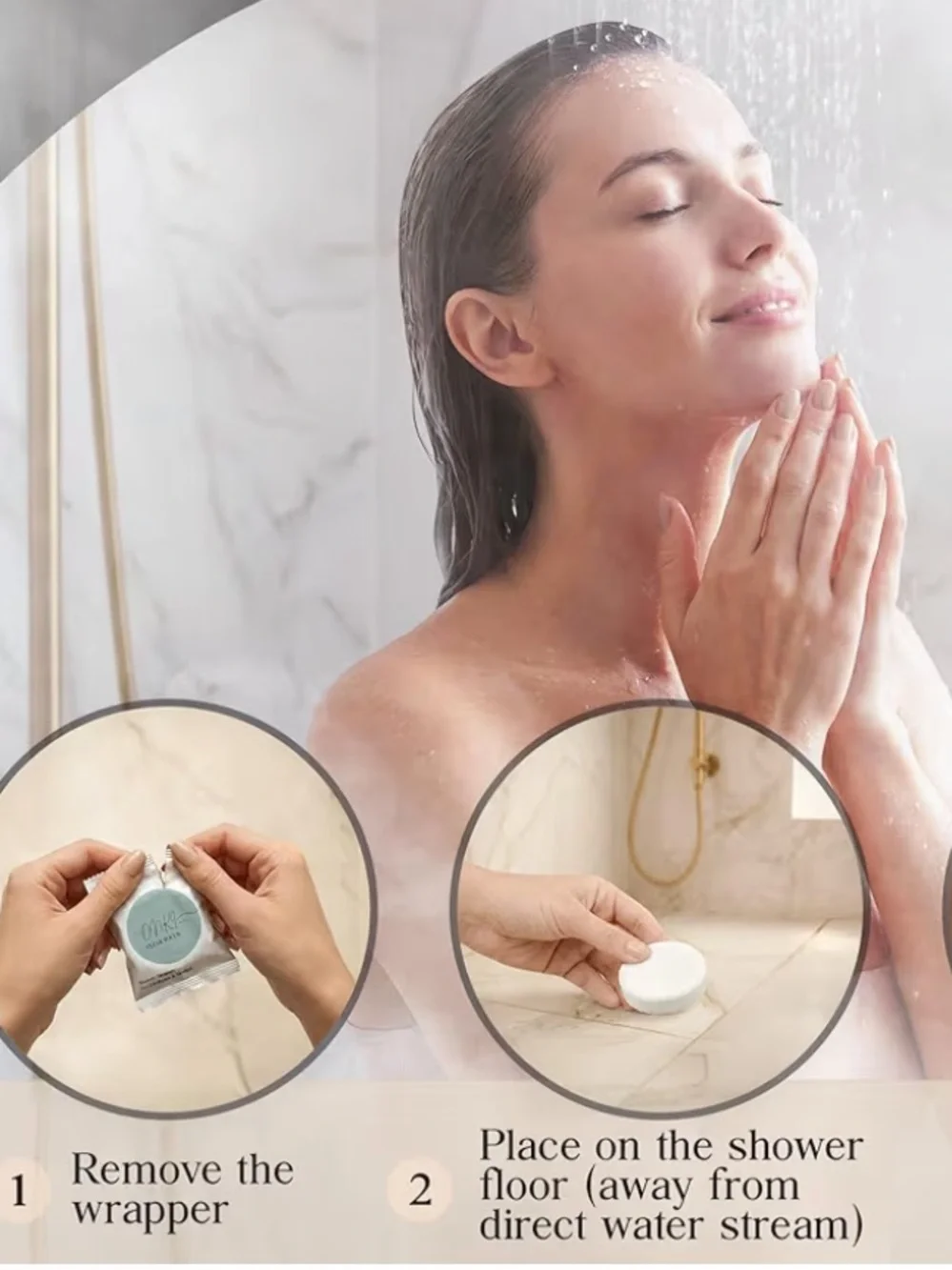 Lavender Chamomile Shower Steamers Aromatherapy Pack Set Gift Set New Vegan